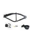 Black Felt Faker Gas Tank Frame 3.4L, Motor Mount, 1 1/8" Headset and Petcock Motorized Bicycle Parts view 1