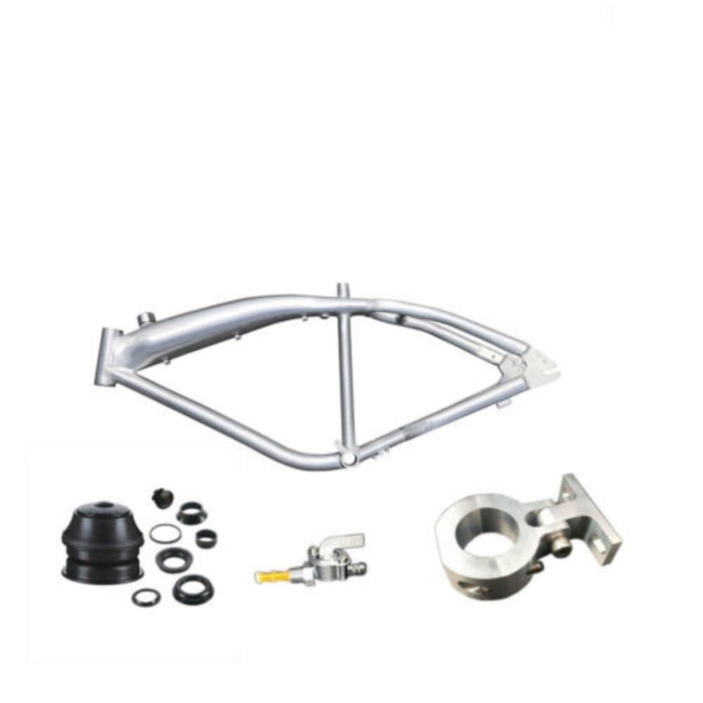 Felt Faker Gas Tank Frame 3.4L, Motor Mount, 1 1/8" Headset and Petcock Motorized Bicycle Part