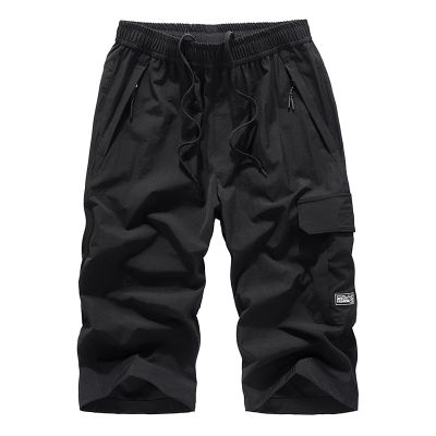 sandbank Men's Cargo Shorts with Belt Lightweight Breathable Quick Dry Hiking Tactical Shorts Black