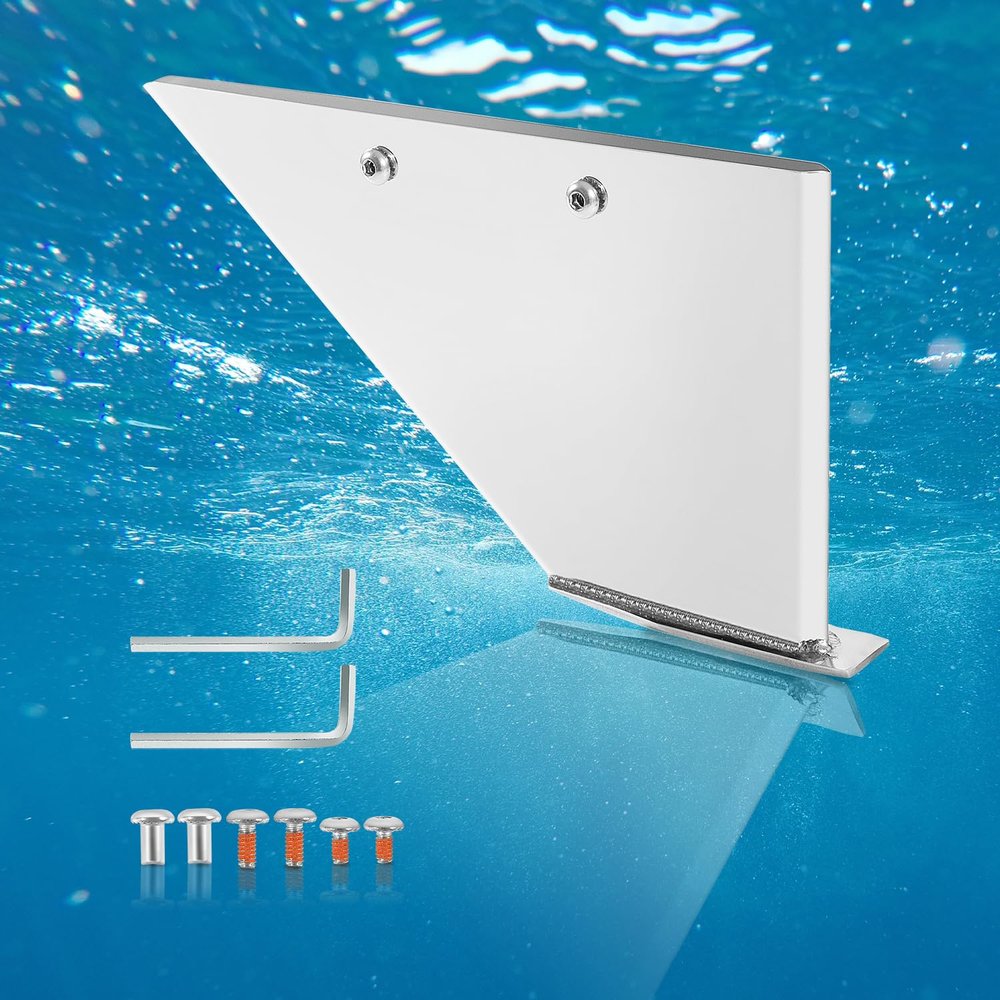 27021 Stainless Steel Skeg Guard Fix Damaged Skeg Fit for Mercury Mercruiser Alpha I 1985-1990