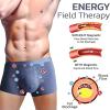 NEOXOL Magnetic Therapy Energetic Men Pant, Energy Field Therapy Men's Underwear, Men's Boxer Briefs Long for Lasting Male Growth Slimming Underwear (C SET,3XL) view 3
