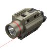 Feyachi Red Laser Flashlight Combo 500 Lumen Tactical Light with Picatinny Rail Mount-Sand view 1