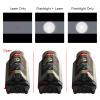 Feyachi Red Laser Flashlight Combo 500 Lumen Tactical Light with Picatinny Rail Mount-Sand view 2