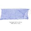 BESPORTBLE Beach Volleyball Net Portable Badminton Net Lightweight Design for Outdoor Sports Standard Mesh for Backyard Beach Activities view 2