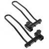 ECOTRIC Universal Electric Bike Carrier Accessories for Rack Hitch Rear Mounted Bike Platform Style Folding 80 Lbs Total Load Capacity view 1