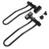 ECOTRIC Universal Electric Bike Carrier Accessories for Rack Hitch Rear Mounted Bike Platform Style Folding 80 Lbs Total Load Capacity view 2