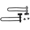 ECOTRIC Universal Electric Bike Carrier Accessories for Rack Hitch Rear Mounted Bike Platform Style Folding 80 Lbs Total Load Capacity view 3