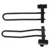 ECOTRIC Universal Electric Bike Carrier Accessories for Rack Hitch Rear Mounted Bike Platform Style Folding 80 Lbs Total Load Capacity view 4