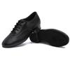 MSMAX Mens Ballroom Dance Shoes Black Morden Social Dancing Loafer 7 M US Men view 1