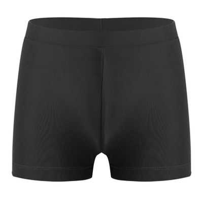 Daenrui Kids Girls Swim Shorts Boyshort Bottoms UPF50+ Quick Dry Beach Coverup Boardshort Beachwear Swimwear Black 4 Years