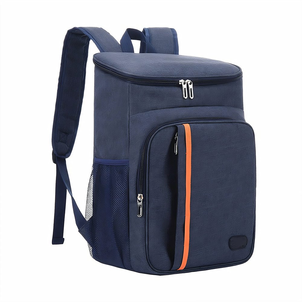Beach Cooler Lightweight Insulated Backpack Cooler Leak-Proof (Blue)