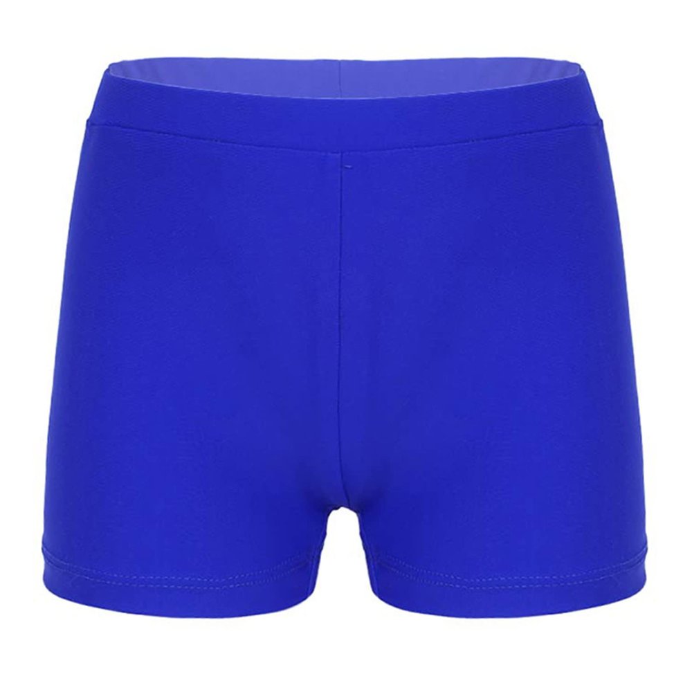 Daenrui Kids Girls Swim Shorts Boyshort Bottoms UPF50+ Quick Dry Beach Coverup Boardshort Beachwear Swimwear RoyalBlue 12 Years