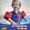 Toddler Floaties Kids Swim Vest for 22-66 Pounds Boys & Girls, Baby Swim Float Vest for Pool with Shoulder Harness Arm Wings, for Kids 2 3 4 5 6 7 Years Old Baby view 4
