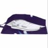 DecorLovee Bowling Sport Shoe Bags for Travel Gym Golf, Waterproof Shoe Bag with Zipper Closure, Blue Bowling Ball Purple Ombre Small Shoe Organizer Packing Bags Shoe Pouch for Women Men 15.7"x8.7" view 2