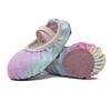 MSMAX Girls Ballet Dance Shoes Glitter Flats Party Princess Rainbow Shoes 3 M US Little Kid view 1