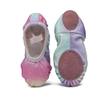 MSMAX Girls Ballet Dance Shoes Glitter Flats Party Princess Rainbow Shoes 3 M US Little Kid view 4
