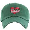 Made You Look Dad Hat Embroidery Vintage Adjustable Embroidered Cap (Hunter Green) view 1