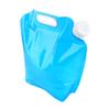 10L Water Bag, Food Grade PE Folding Drinking Water Container Bag, Outdoor Water Storage Lifting Bag for Hiking, Picnic, Camping view 2