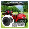 Golf Cart Steering Wheel Fit for EZGO RXV & TXT, Club Car DS, Club Car Precedent, Yamaha, Most Golf Cart (A EZGO TXT&RXV Adapter - Black) view 4