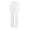 RKSTN Linen Pants for Women High Waisted Wide Leg Pants for Women Casual Drawstring Elastic Trousers with Pockets Cotton Linen Long Straight Pants 2024 view 3