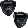 Airsoft Helmet Can Adjust ACH Tactical Helmet, and Airsoft Mask with Removable Anti-Fog Goggles is Used for Outdoor Sports of Airsoft Paintball CS Games view 4