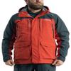 Whitewater Great Lakes Waterproof and Windproof Fishing Jacket with Ripstop Nylon (Buoy Red, X-Large) view 2
