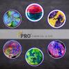 PRO Chemical Flying Ace Disc Golf Dye Kit | Easy-to-Apply Powder Dyes for Custom Designs on Disc Golf Discs | Perfect for DIY Swirls, Patterns & Creative Beginners Flying Discs | 12 Colors view 4
