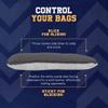 Cornhole365 Stick & Slide Cornhole Bags - 6"x6" Premium Plastic Resin Filled, Dual-Sided Canvas & Suede Cornhole Bean Bags for Sports Competition - Professional Cornhole Bags Set of 4 (Grey) view 3