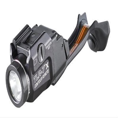 Streamlight 69480 TLR-7 X Contour 500-Lumen 5000-Candela Rail-Mounted Compact Tactical Light with Integrated Remote Switch Exclusively for Sig Sauer P320 X Carry Frame, Includes Mounting Keys, Black
