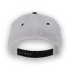 SUPPORTER SUPPLY CO. Columbus Ohio 96 Flat Brim Snapback Hat White/Black view 3