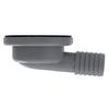 Ambassador Marine - 2 inch Drain, 95 Degree Drain, Low Profile, 1 inch Hose Barb, w/Chain Stopper - Ultra-Mirror Finish - S00-0101-UP-W view 4
