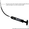 Select Club DB V22 Soccer Ball, 12-Ball Pack with Duffle Ball Bag and Hand Pump, White/Black, Size 4 view 4
