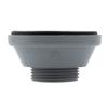 Ambassador Marine - 1-1/2 inch Drain, Straight Drain, Low Profile, 1-1/4 inch-M Thread, w/Chain Stopper - Brushed Finish - S01-0104-BP-W view 2