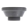 Ambassador Marine - 1-1/2 inch Drain, Straight Drain, Low Profile, 1-1/4 inch-M Thread, w/Chain Stopper - Brushed Finish - S01-0104-BP-W view 4