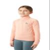 HORZE Lola Kids Long Sleeved Half Zip Tec Shirt - Shrimp Pink - XL
