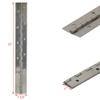Boat Piano Hinge | Stainless Steel 12 x 1 1/2 Inch Silver view 2