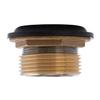 Ambassador Marine - 1-1/2 inch Drain, Flip Drain - with Overflow, Straight, 1-1/4 inch-M Thread Adapter - Chrome - S01-0504-CP-W view 4
