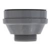 Ambassador Marine - 2 inch Drain, Straight Drain, Low Profile, 1-1/4 inch-M Thread, w/Strainer, w/Chain Stopper - Ultra-Mirror Finish - S00-1104-UP-W view 4