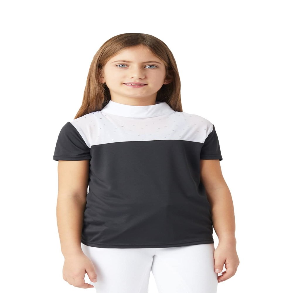 HORZE Kaya Kids Show Shirt - Dark Navy - XS
