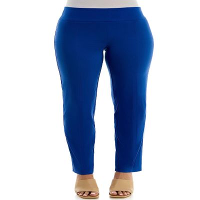 Zac & Rachel Women's Millennium Fabric - Slim Leg Pull-On Pant, Surf The Web, 16