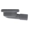 Ambassador Marine - 1-1/2 inch Drain, 95 Degree Drain, Low Profile, 1 inch Hose Barb, w/Chain Stopper - Ultra-Mirror Finish - S01-0101-UP-W view 4