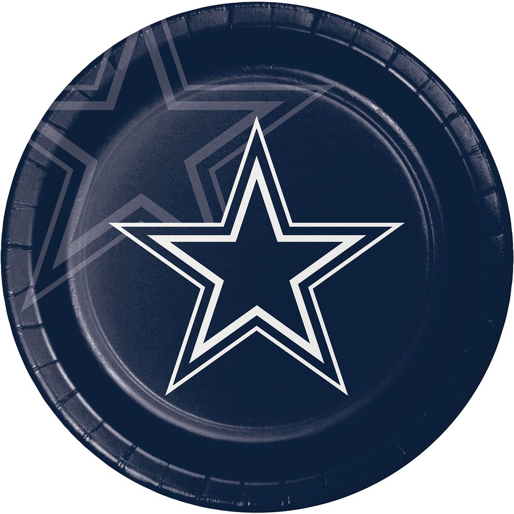 Trendware Dallas Cowboys Paper Plates, 24 ct