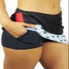 1002 - The Ohio State Game Day Buckeye Performance Skort/Black Black X-Small view 4