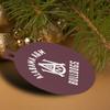GRAPHICS & MORE Alabama A&M University Bulldogs Logo Aluminum Holiday Christmas Tree Ornament - 3.0" (7.6 cm) x 3.37" (8.6 cm) view 4