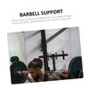 BESPORTBLE 4pcs Barbell Holder Wall Mount Rack for Gym Home Office Barbell Storage Rack view 3