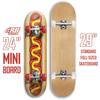 24 inch Rude Boyz Mini Cruiser Skateboard - Aluminium Trucks - Kids Skateboard Ages 5-8 Beginner - Skateboards for Kids view 3
