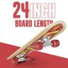 24 inch Rude Boyz Mini Cruiser Skateboard - Aluminium Trucks - Kids Skateboard Ages 5-8 Beginner - Skateboards for Kids view 4