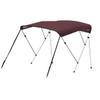 Oceansouth 3 Bow Bimini Top 6ft Length. Bows Frame Sun Shade Boat Waterproof Cover Boot Storage Strap Giant Bow Large Big Fishing (Maroon, 61"-66") view 1