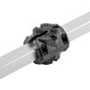 YakAttack MightyMount Duo Rail Adapter  2 Pack | Fits Hobie H-Rail & 1 Square Tubing | Dual-Sided T-Bolt Mount for Rod Holders, Fish Finders, Track Accessories | Yak Attack USA-Made view 4