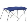 Oceansouth 4 Bow Bimini Top Premium Range 8ft Length (Pacific Blue, Bimini TOP 8ft 4 Bow 67"-72") Bows Frame Sun Shade Boat Waterproof Cover Boot Storage Strap Large Bow Big Fishing Pole Covers Beach view 1